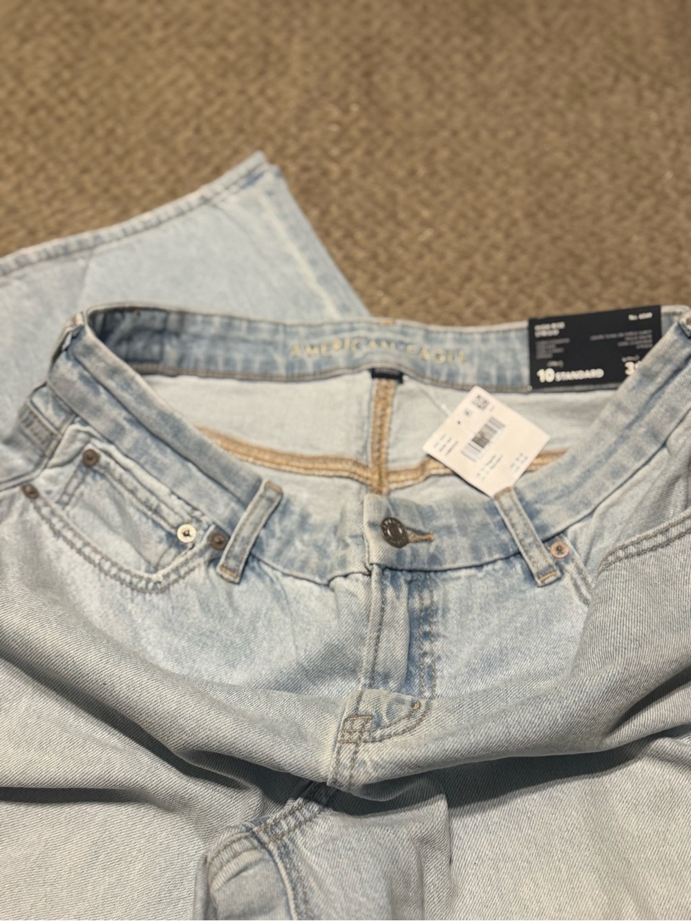 AE Stretch Curvy Straight Jean - Picture 4 of 8